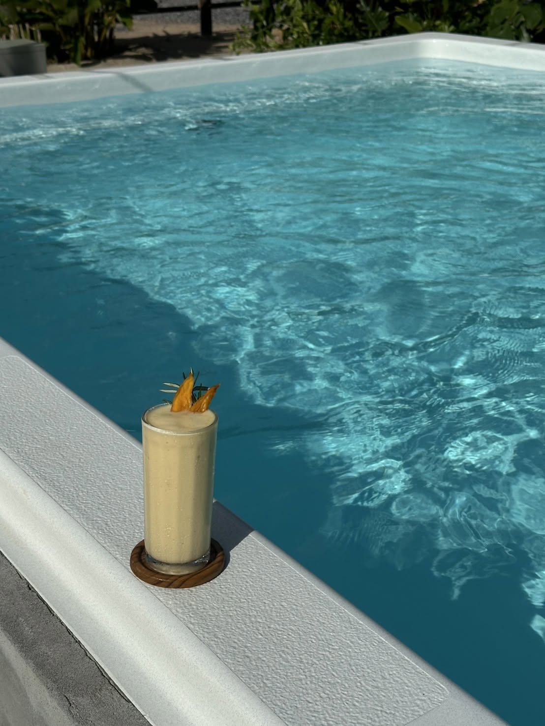 Piña Colada by the pool